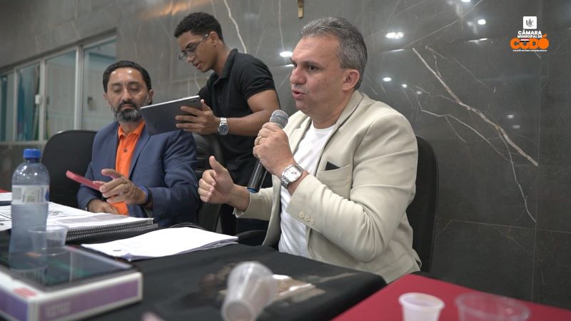 Foto 5 – Vereadores discursam sobre conjuntura política e perspectivas para as eleições 2024