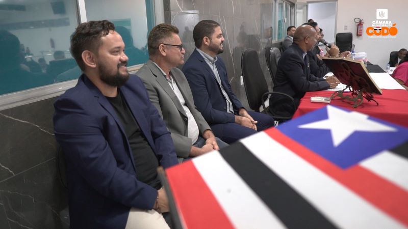 39ª Sessão: Câmara de Codó recebe comitiva de vereadores eleitos de Caxias