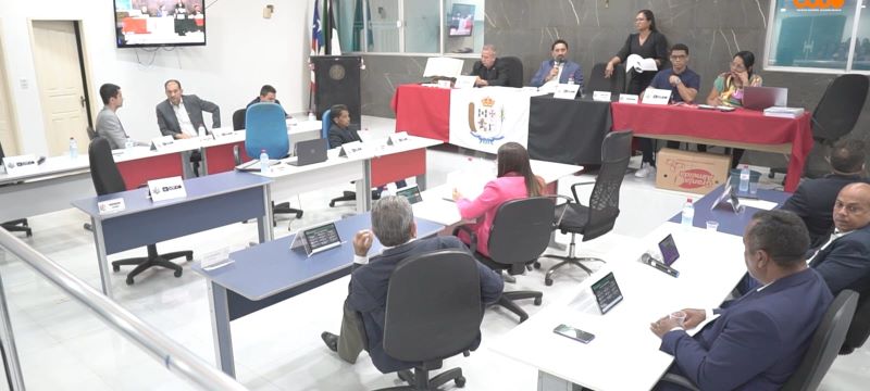 Foto 1 – 31ª Sessão: Câmara realiza primeira Sessão Ordinária após o primeiro turno das eleições municipais de 2024