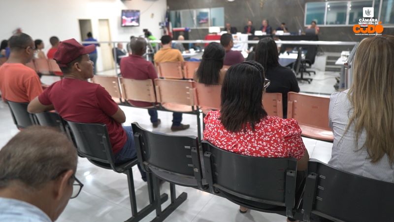 Foto 1 – 37ª Sessão: vereadores apresentaram indicações para resolução de demandas da comunidade