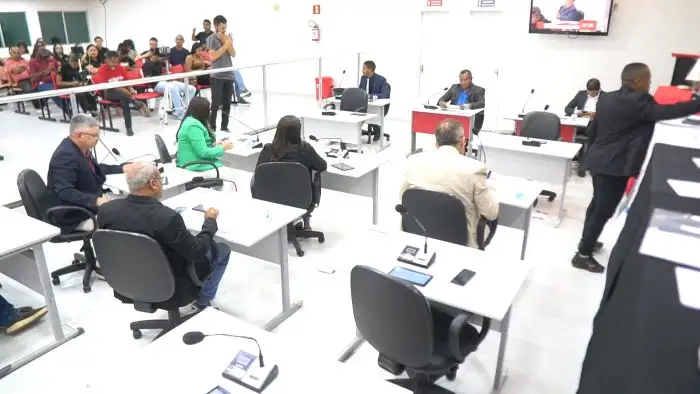 Foto 5 – 17ª Sessão Ordinária: presidente destaca produtividade e trabalho conjunto com o Executivo