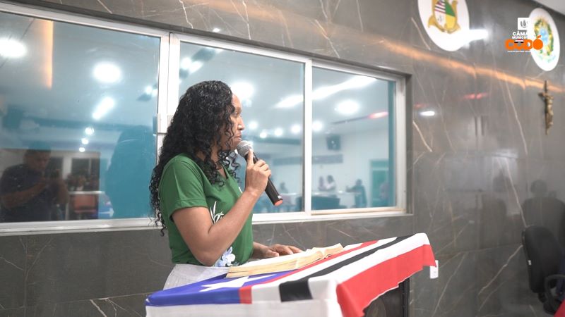 Foto 1 – 15ª Sessão: Câmara prova projeto que cria o Dia do Círculo de Oração no Município de Codó